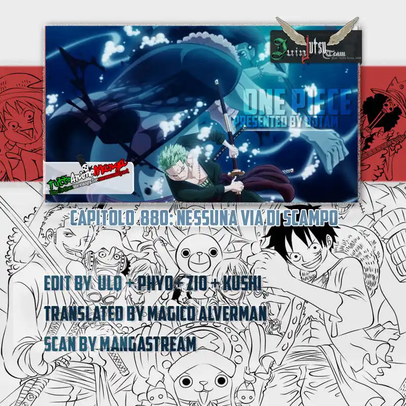 One Piece Capitolo 880 page 1