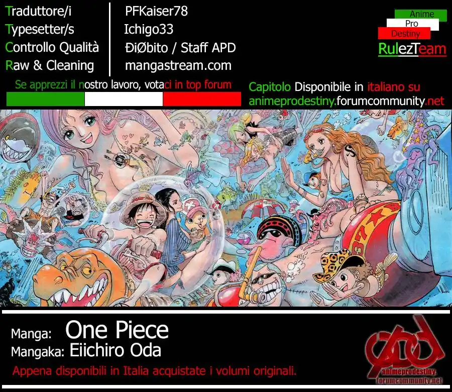 One Piece Capitolo 905 page 1