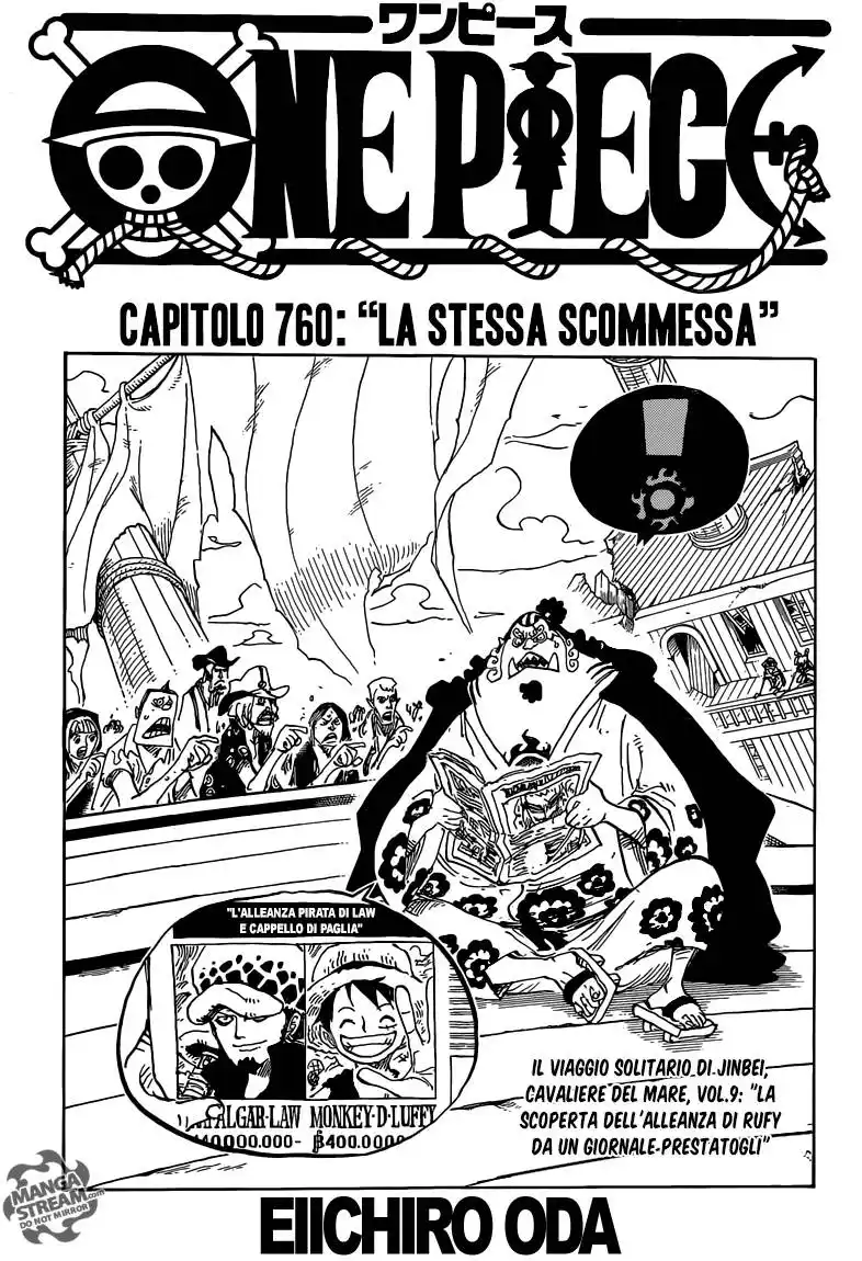 One Piece Capitolo 760 page 2