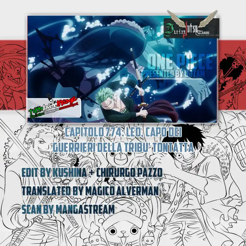 One Piece Capitolo 774 page 1