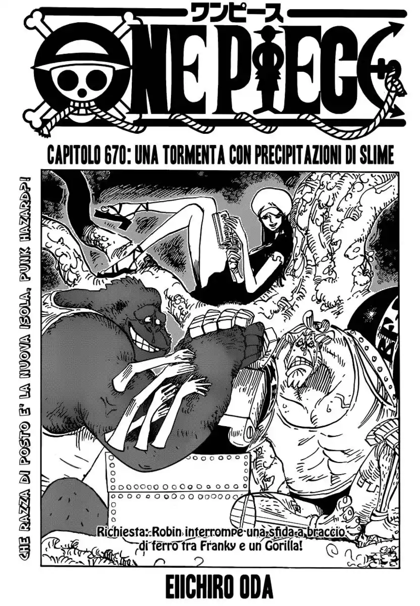 One Piece Capitolo 670 page 1