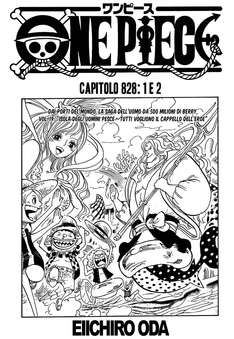 One Piece Capitolo 828 page 2