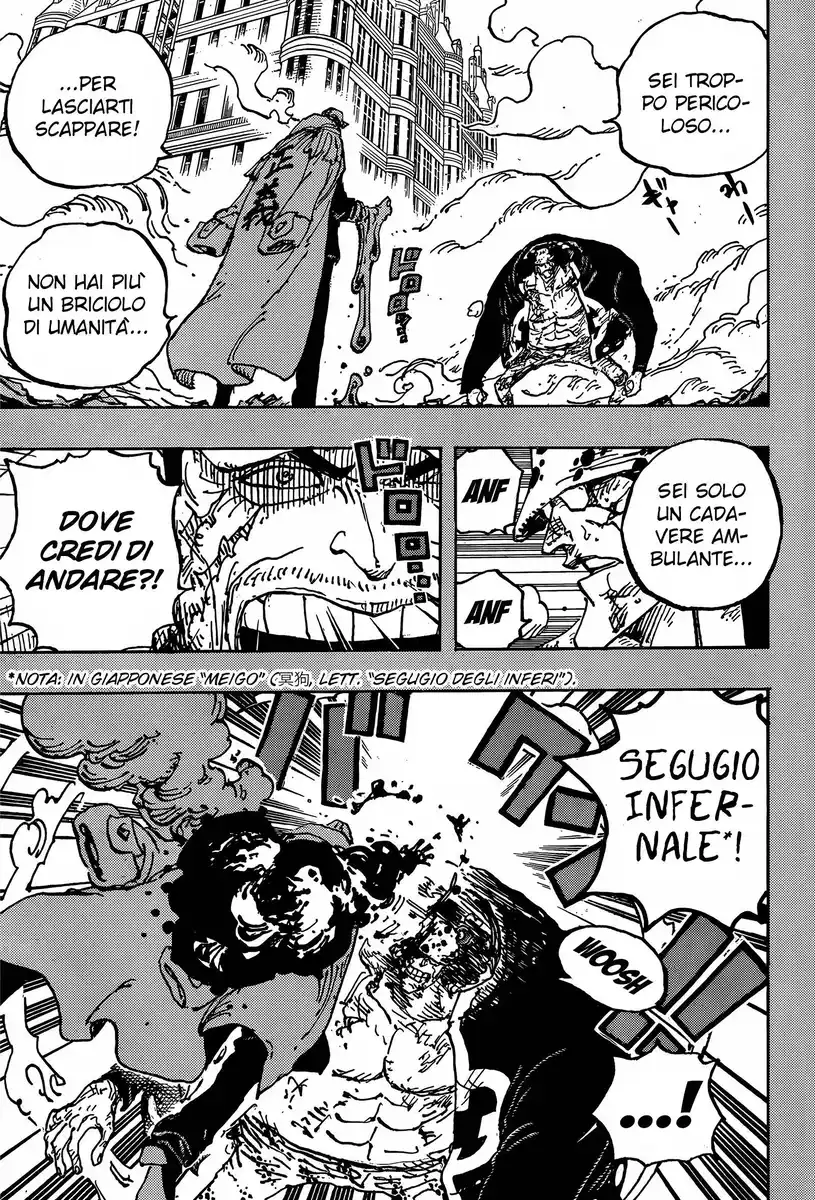 One Piece Capitolo 1092 page 6