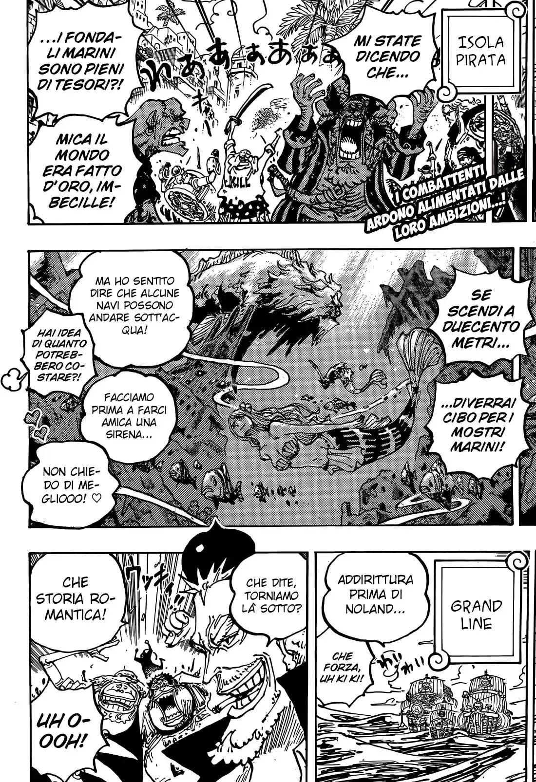 One Piece Capitolo 1117 page 3