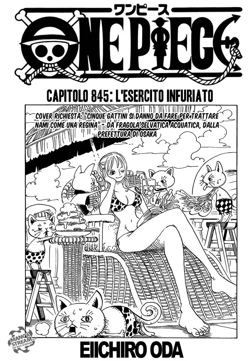 One Piece Capitolo 845 page 2