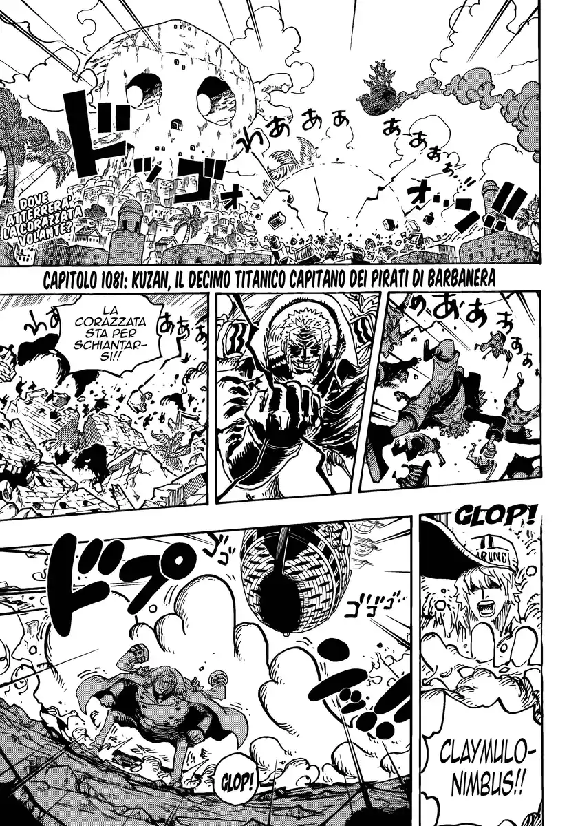 One Piece Capitolo 1081 page 3