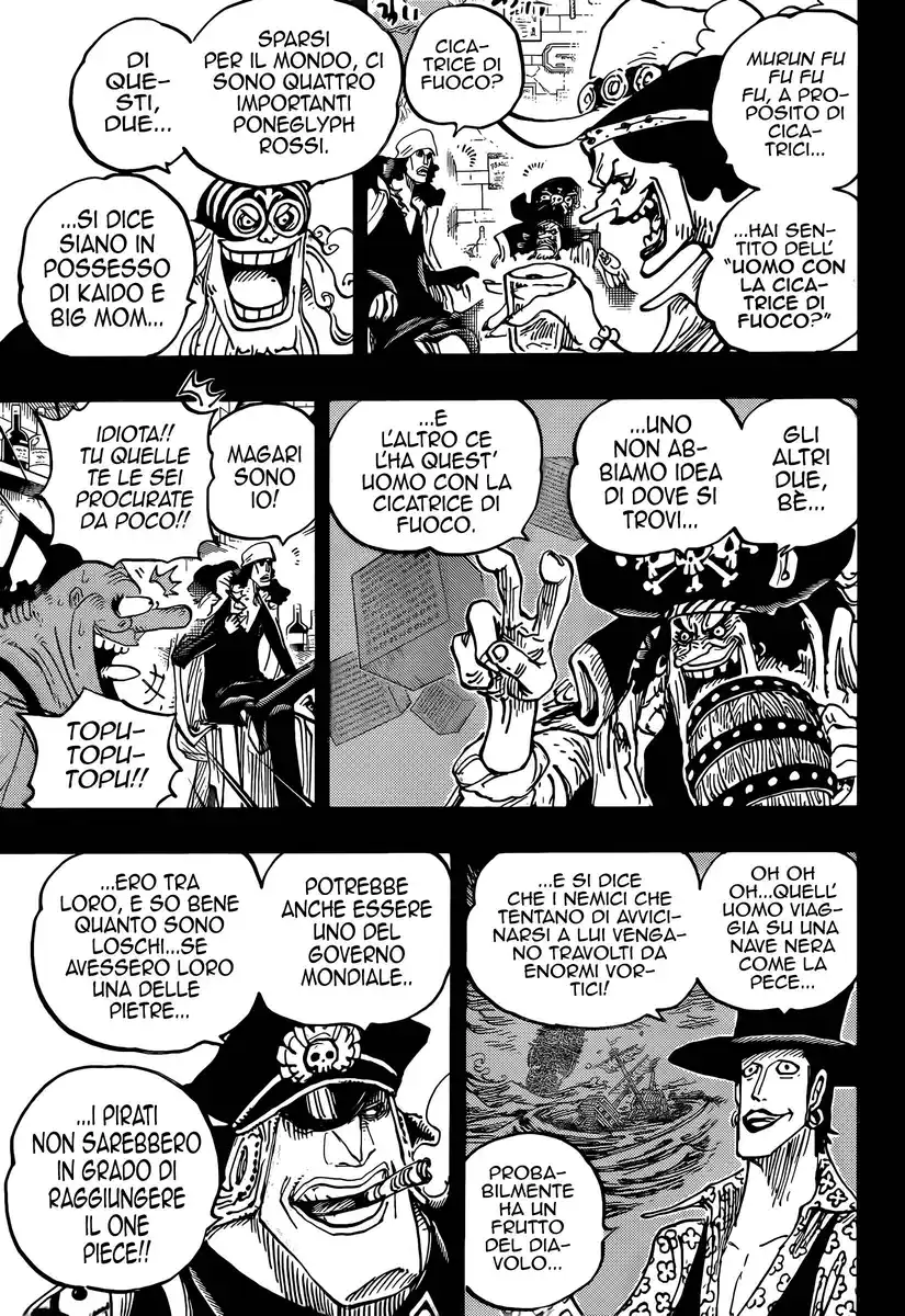 One Piece Capitolo 1081 page 9