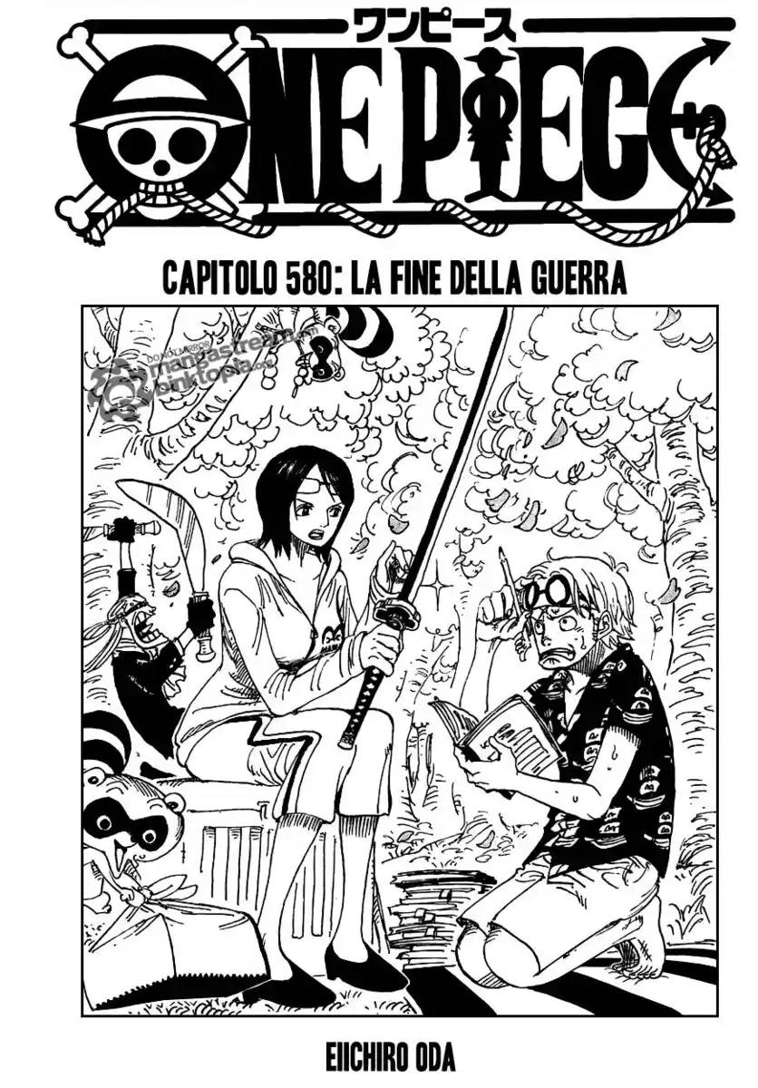 One Piece Capitolo 580 page 1