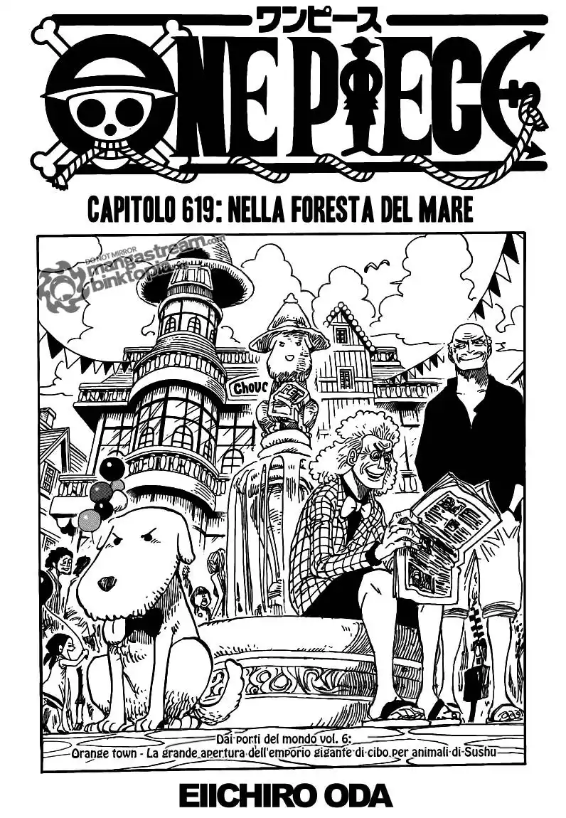 One Piece Capitolo 619 page 1