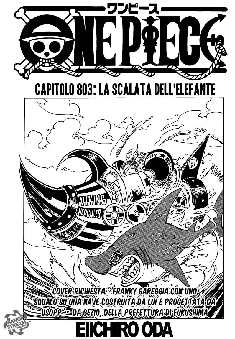 One Piece Capitolo 803 page 2