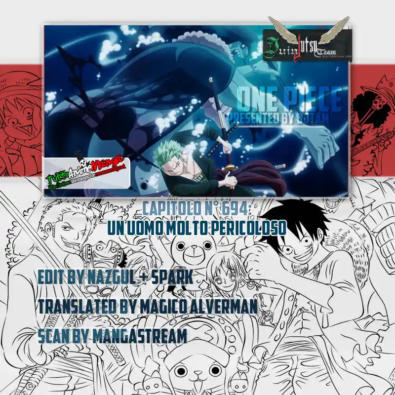 One Piece Capitolo 694 page 1