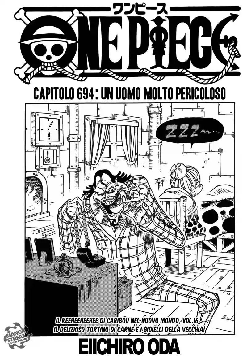 One Piece Capitolo 694 page 2