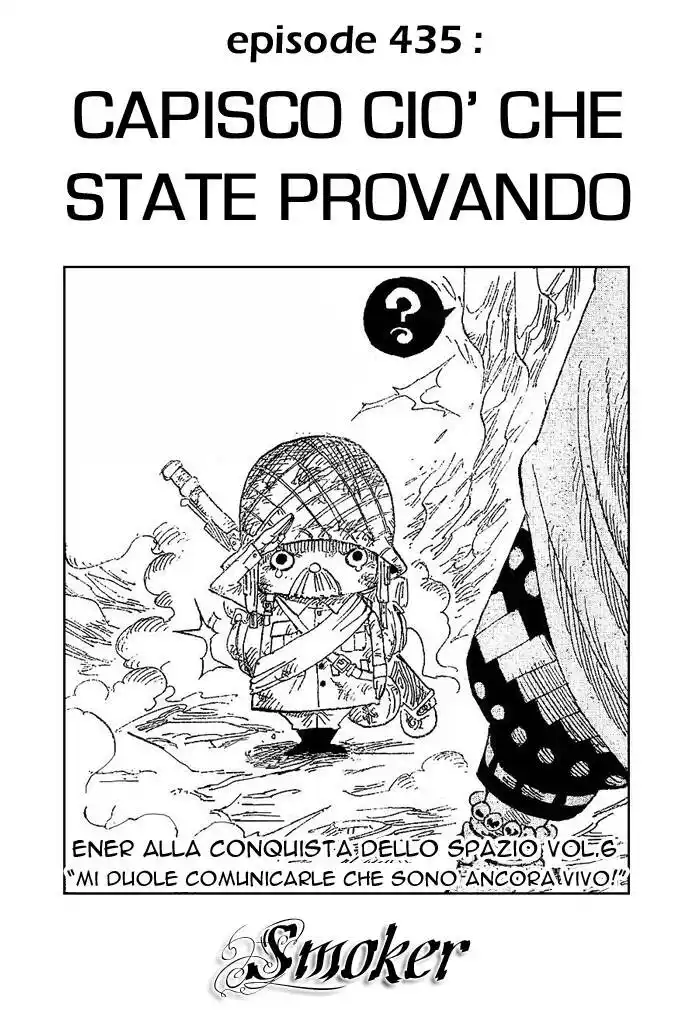 One Piece Capitolo 435 page 1