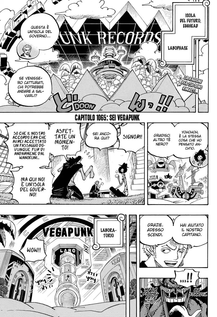 One Piece Capitolo 1065 page 4