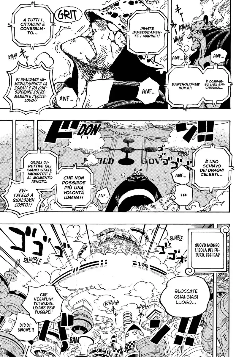 One Piece Capitolo 1071 page 6