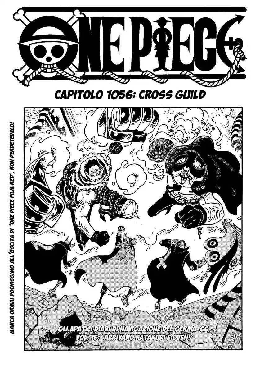 One Piece Capitolo 1056 page 1