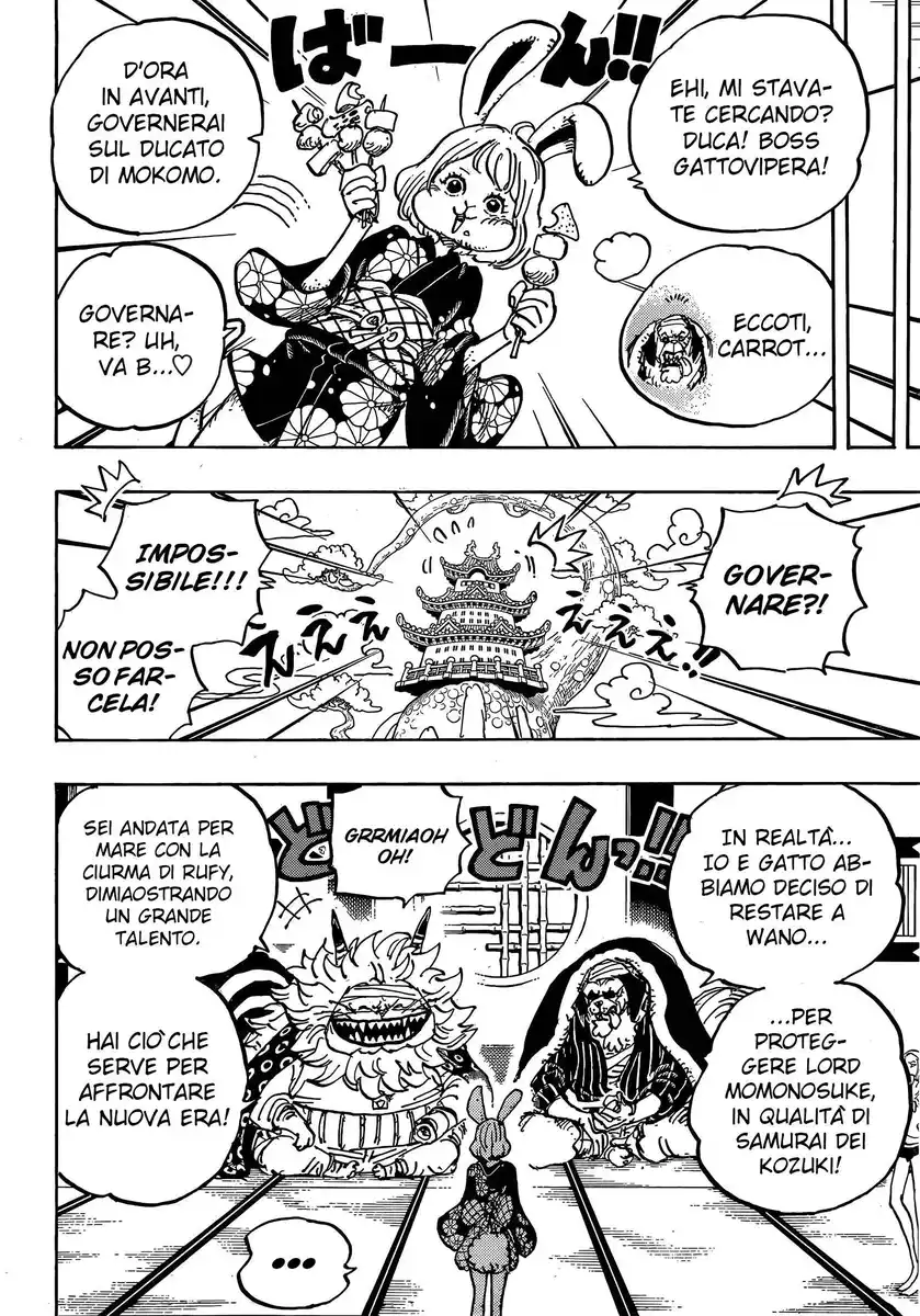 One Piece Capitolo 1056 page 5