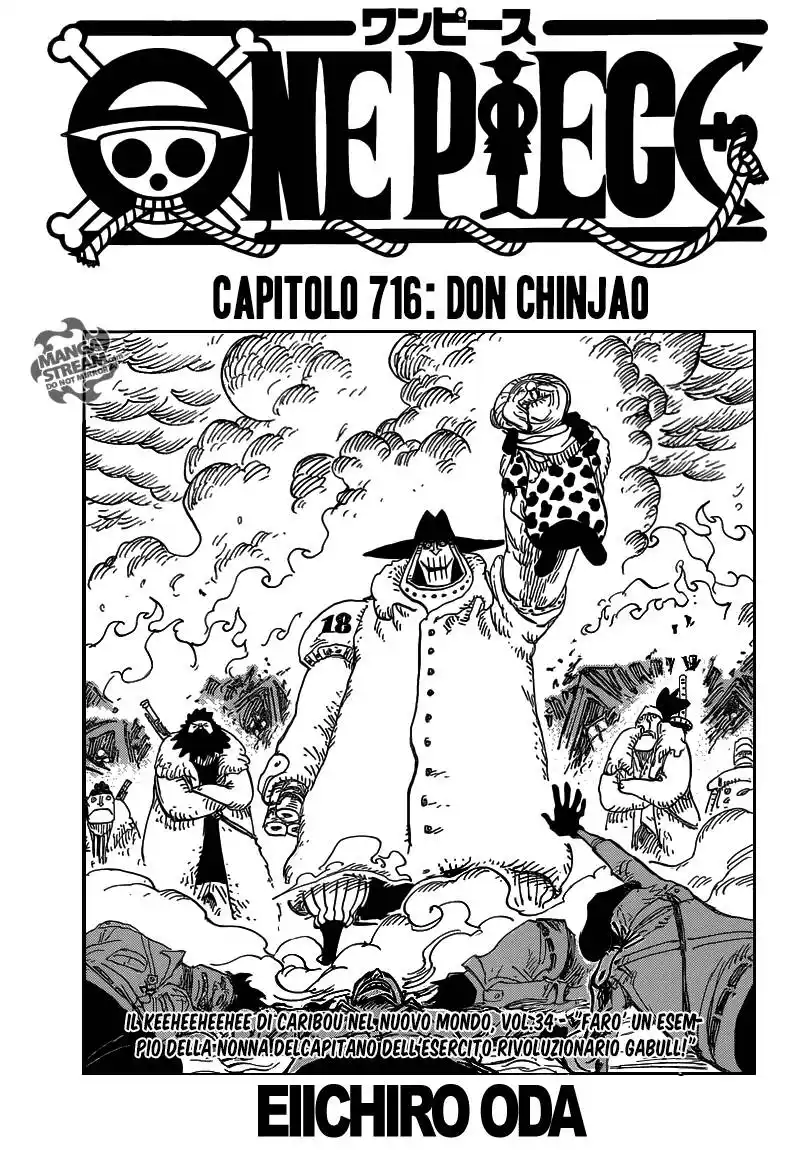 One Piece Capitolo 716 page 2