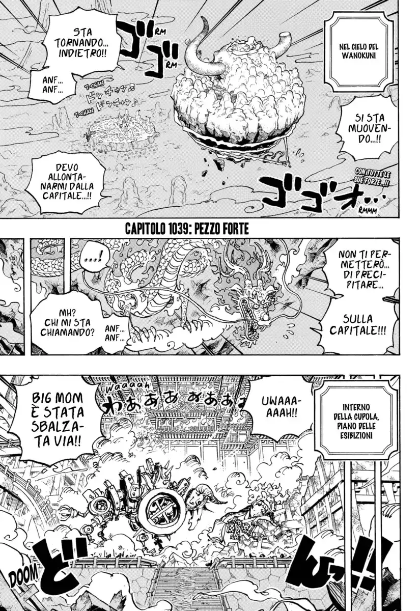 One Piece Capitolo 1039 page 4