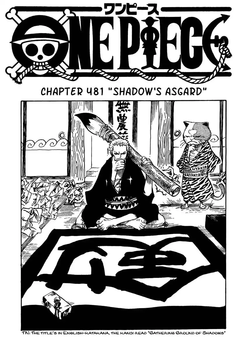 One Piece Capitolo 481 page 2