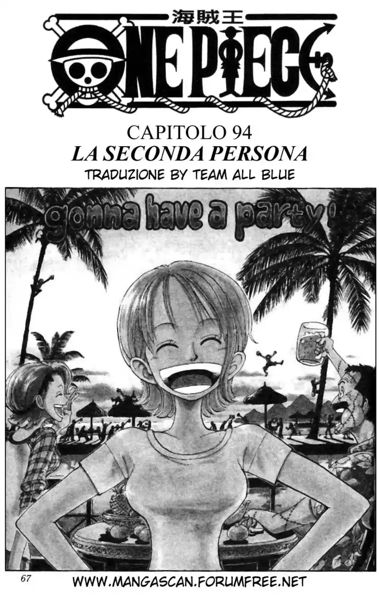 One Piece Capitolo 94 page 1