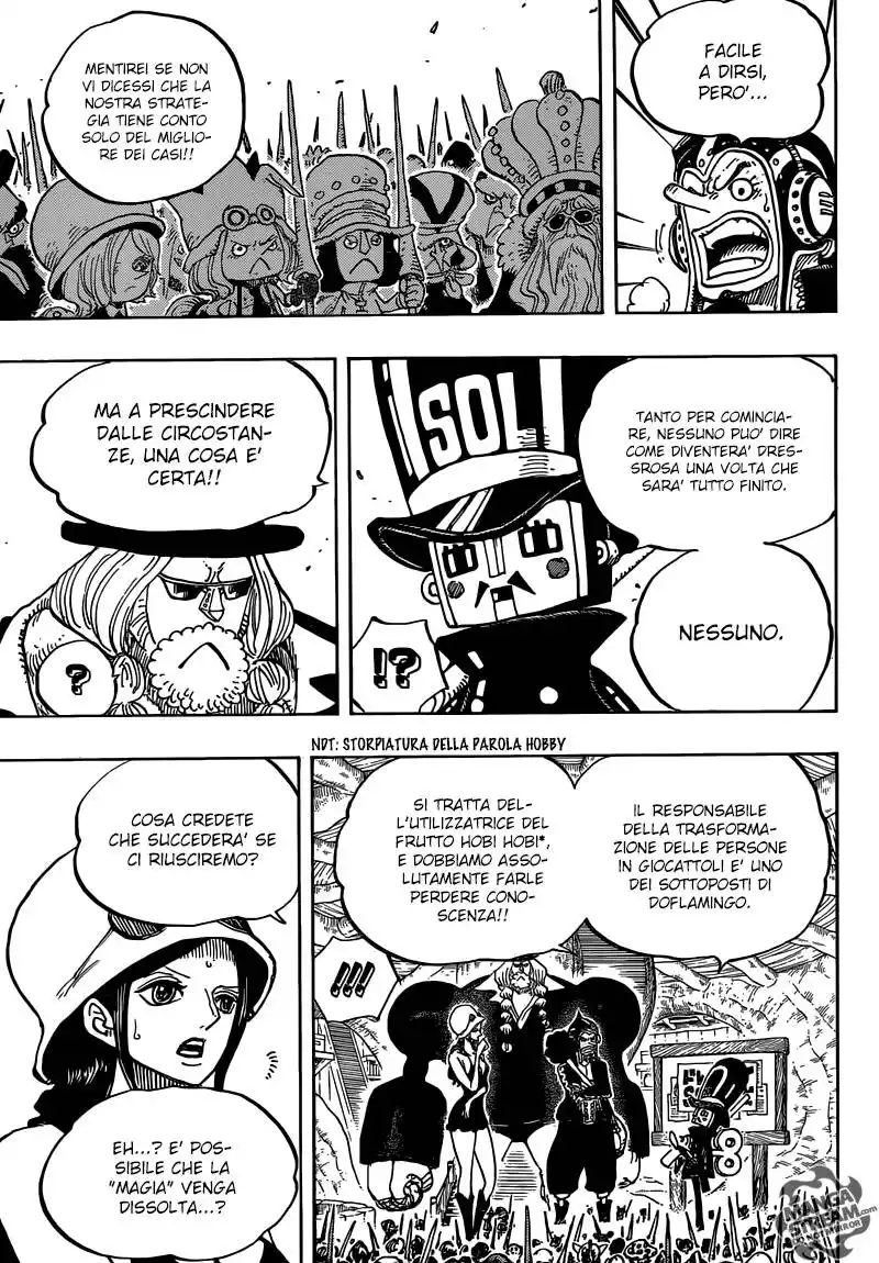 One Piece Capitolo 731 page 8