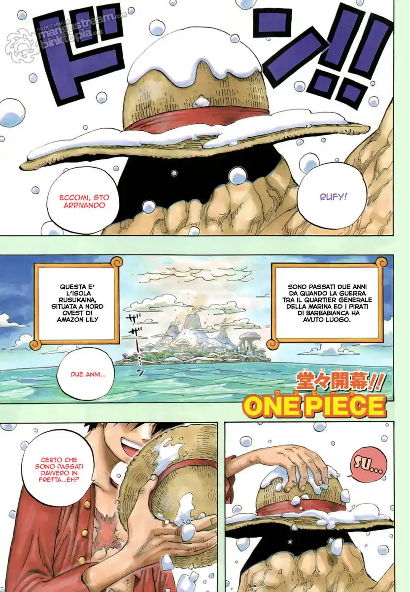 One Piece Capitolo 598 page 2