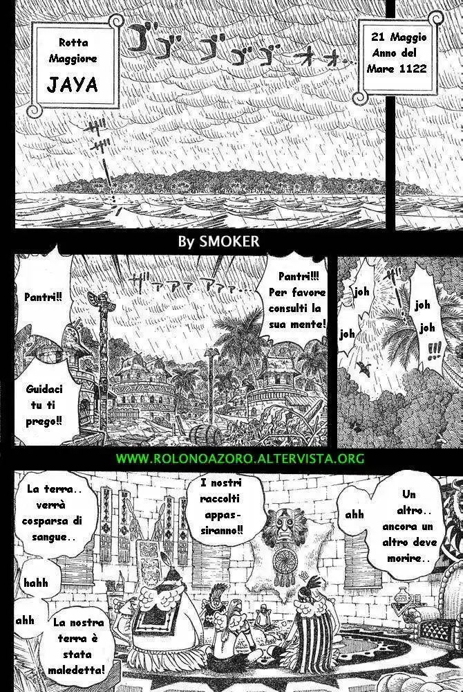 One Piece Capitolo 287 page 3