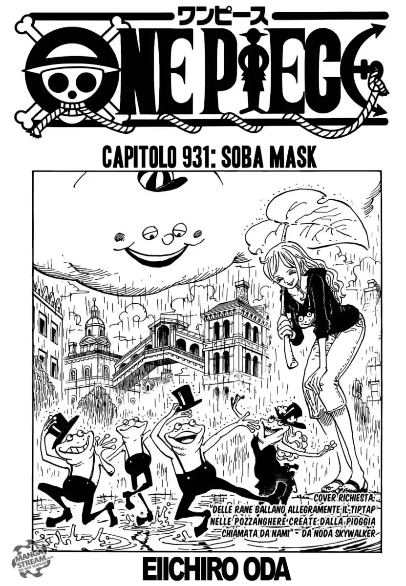 One Piece Capitolo 931 page 2