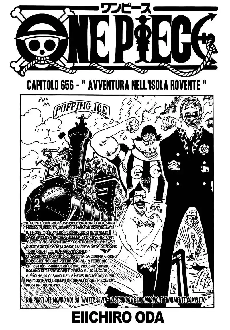 One Piece Capitolo 656 page 1