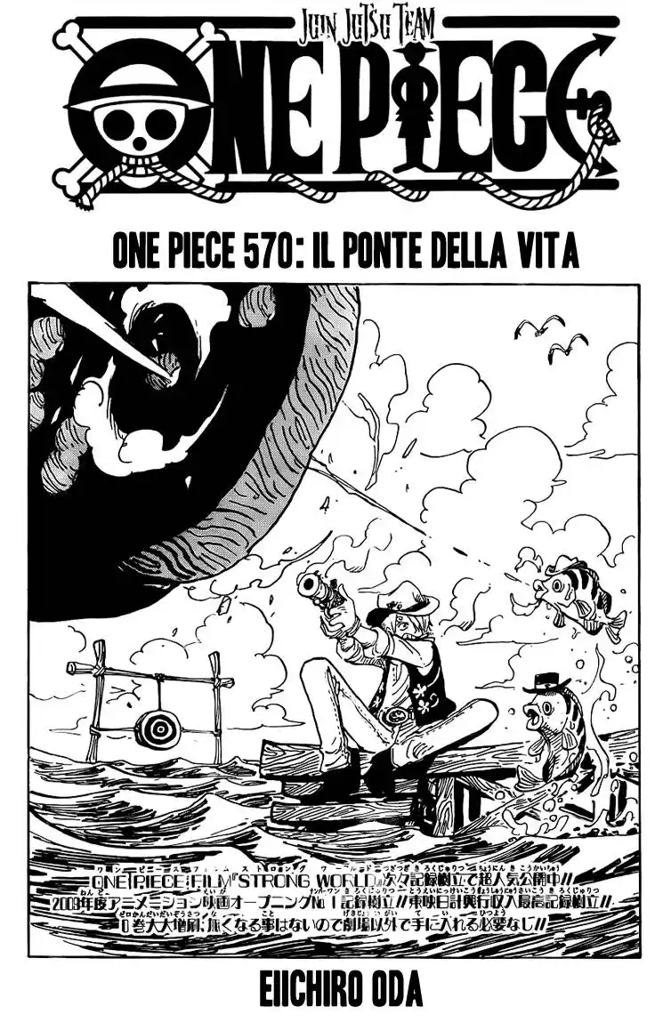 One Piece Capitolo 570 page 1