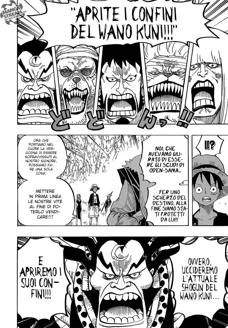 One Piece Capitolo 819 page 5