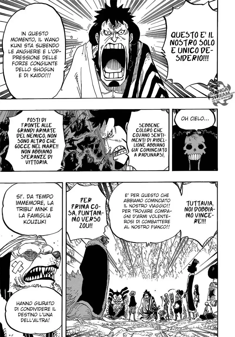 One Piece Capitolo 819 page 6