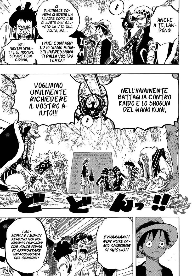 One Piece Capitolo 819 page 8