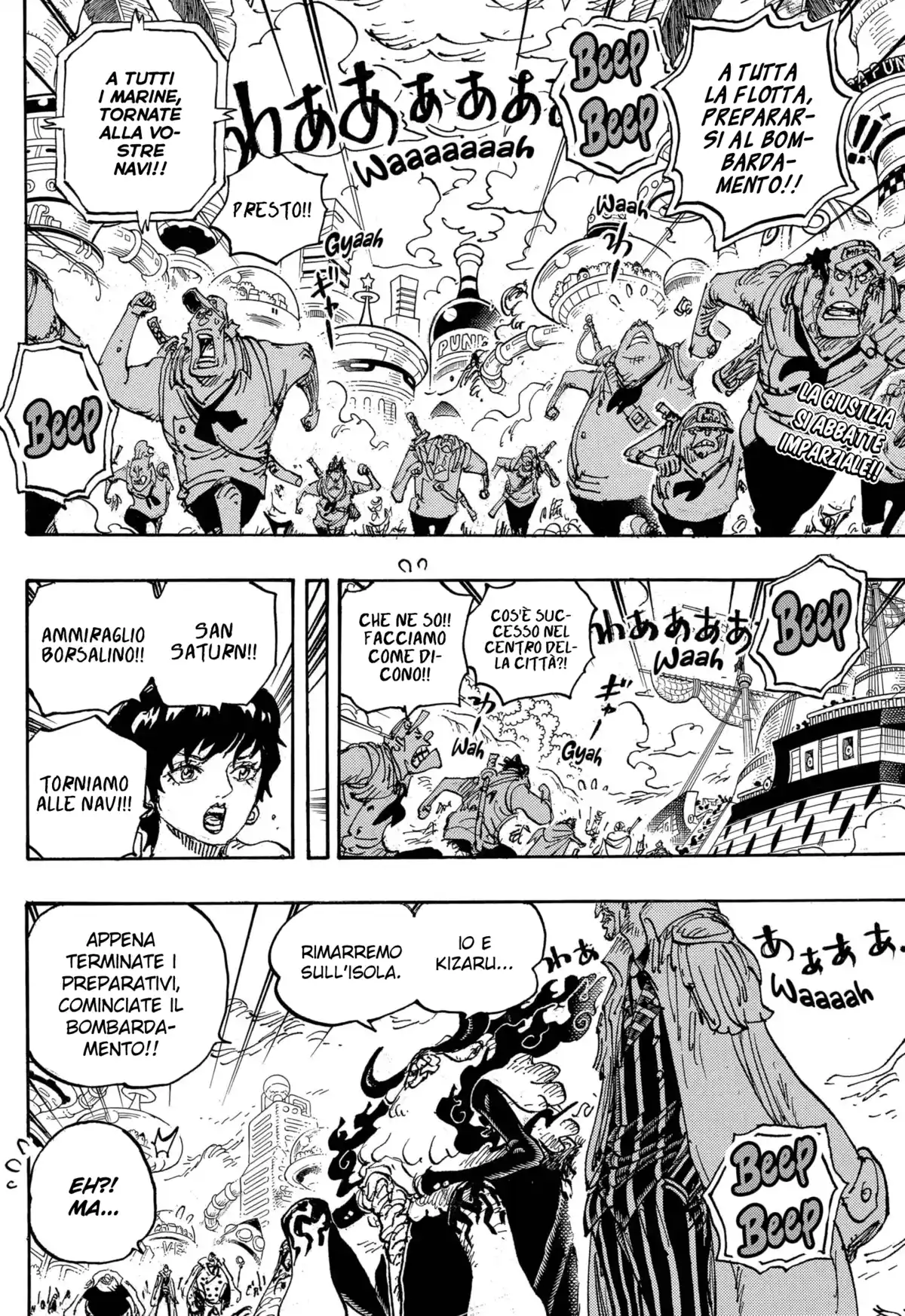 One Piece Capitolo 1105 page 3