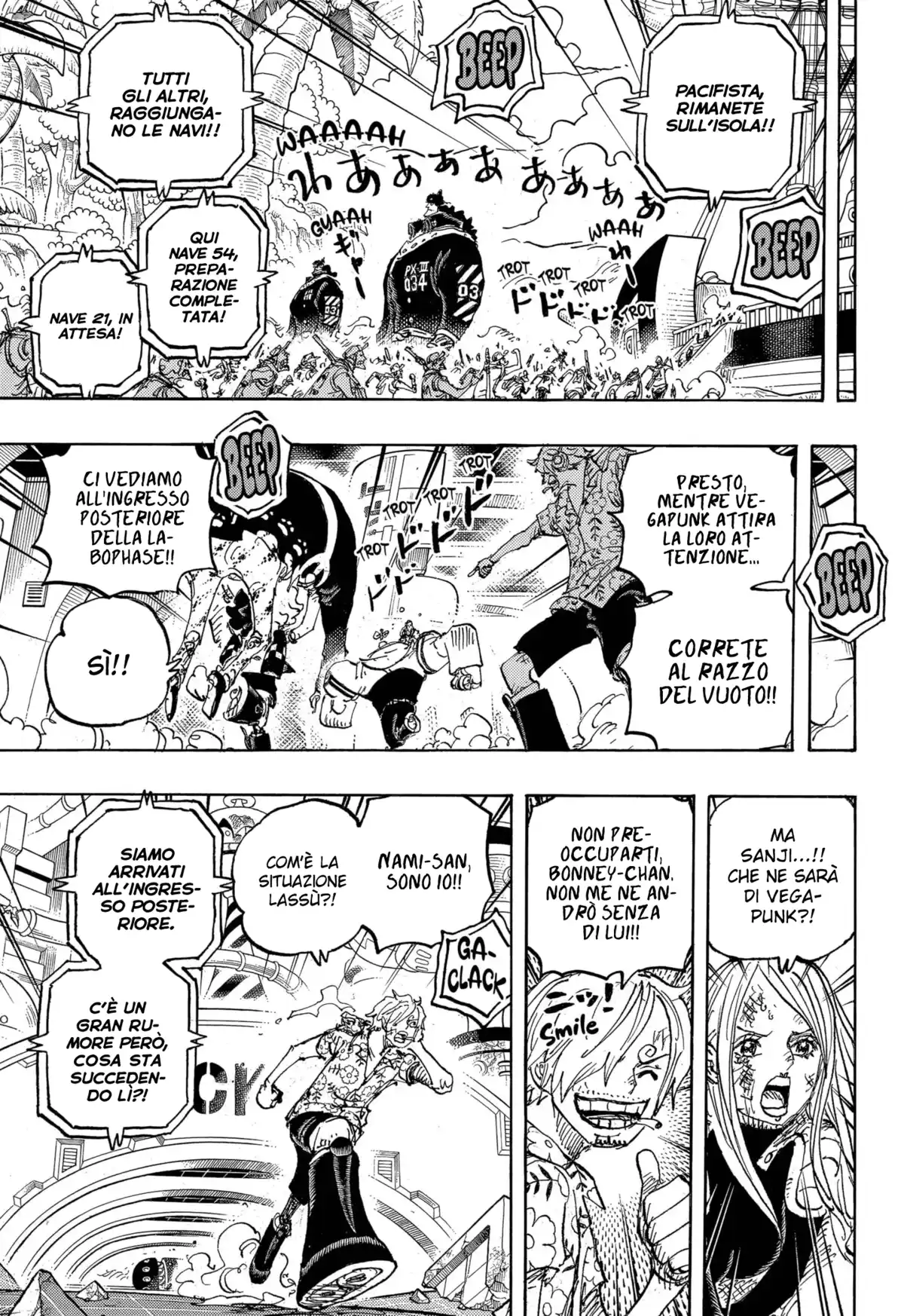 One Piece Capitolo 1105 page 6