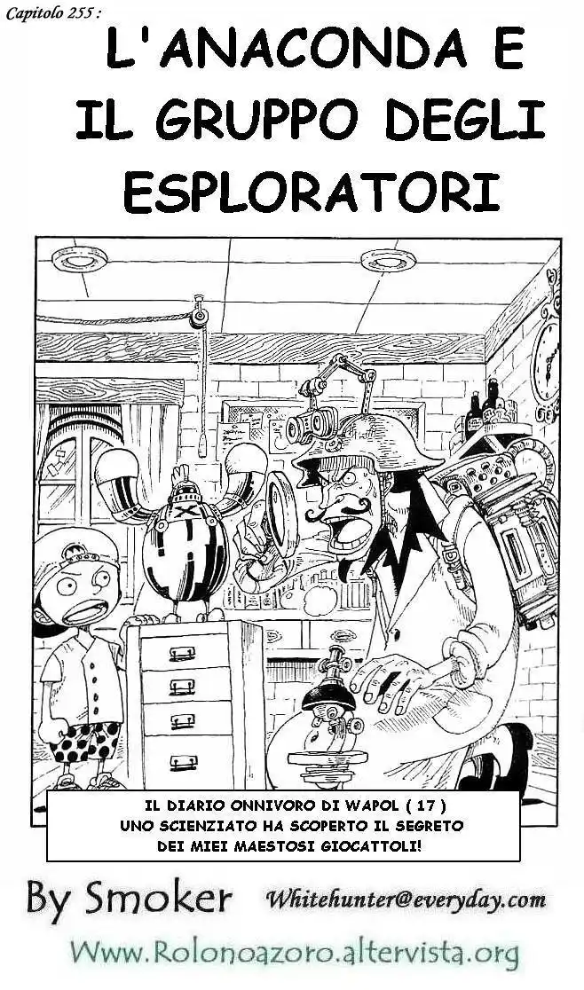 One Piece Capitolo 255 page 1