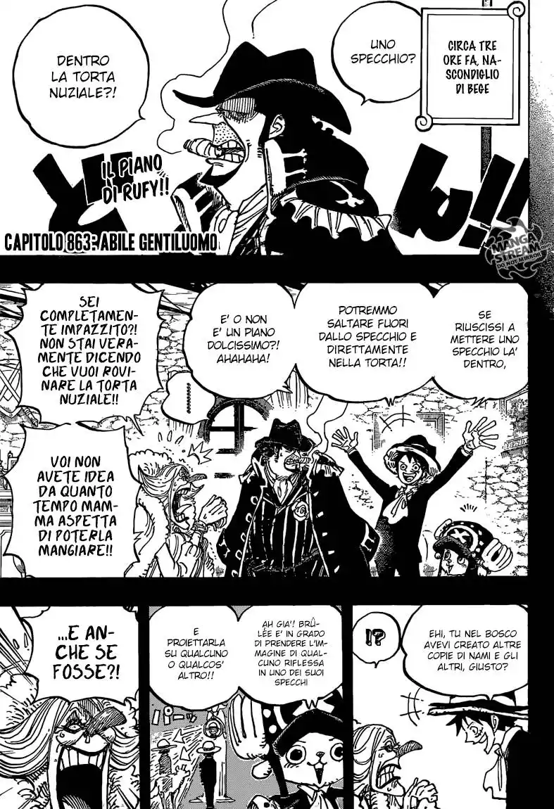 One Piece Capitolo 863 page 5