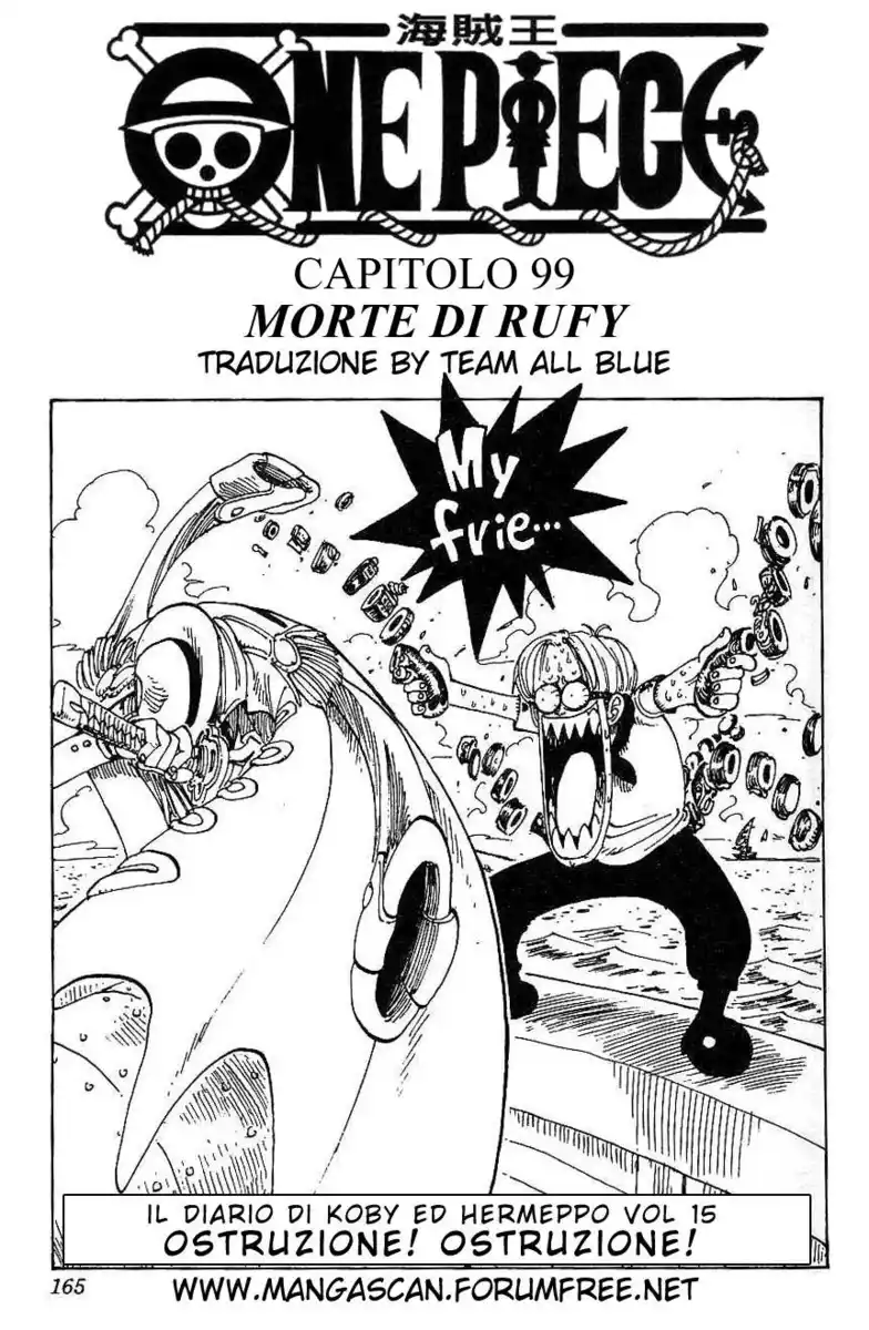 One Piece Capitolo 99 page 1