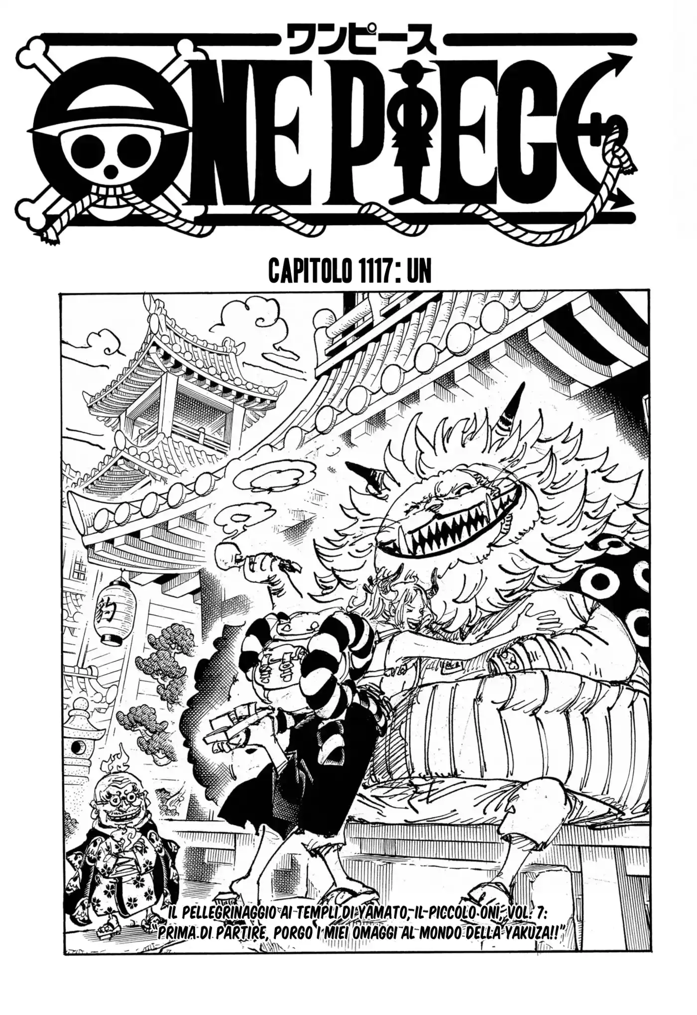 One Piece Capitolo 1117 page 2