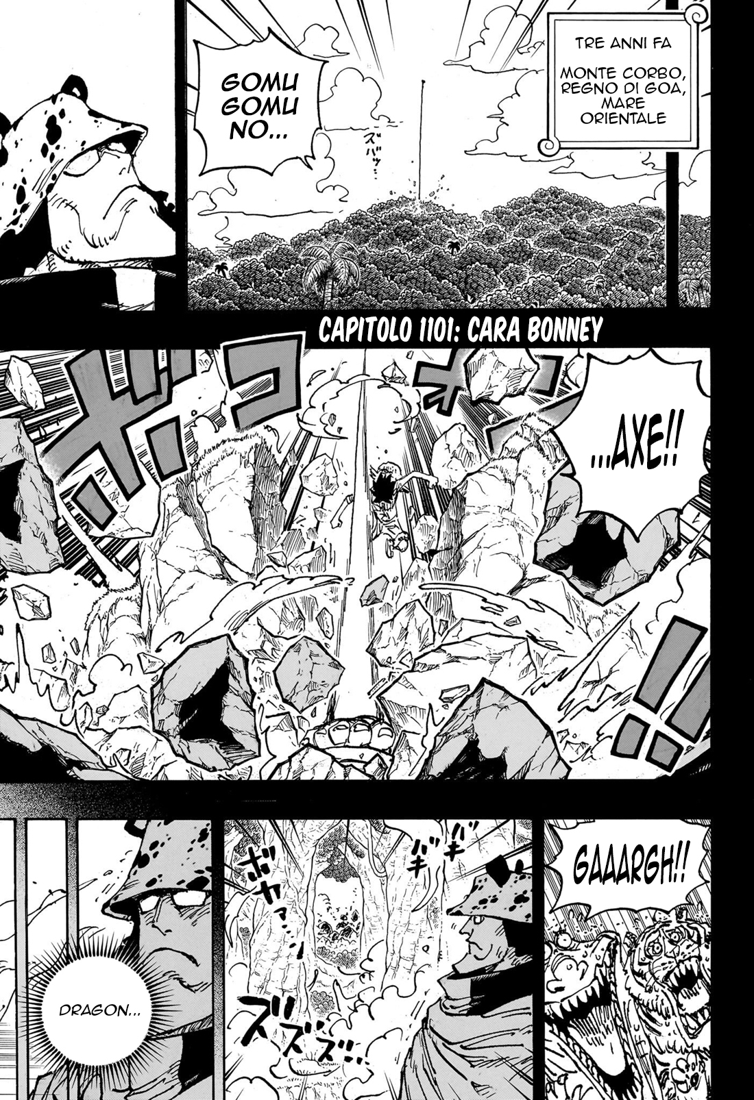 One Piece Capitolo 1101 page 2