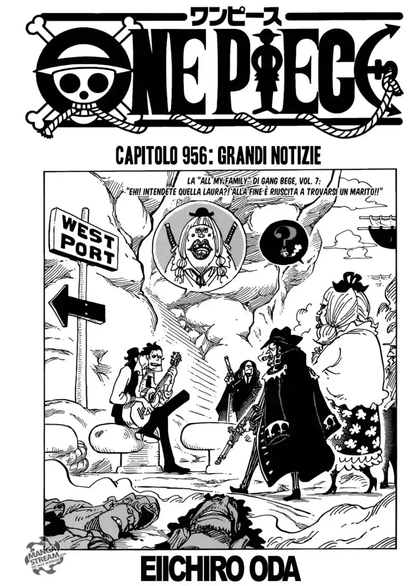 One Piece Capitolo 956 page 2