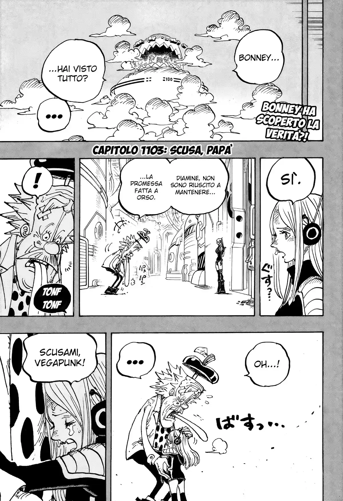 One Piece Capitolo 1103 page 2