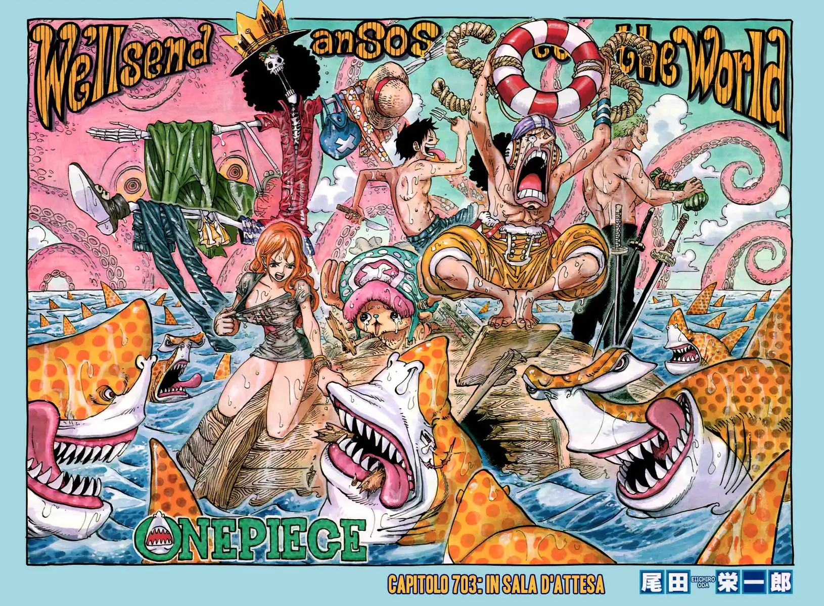 One Piece Capitolo 703 page 3