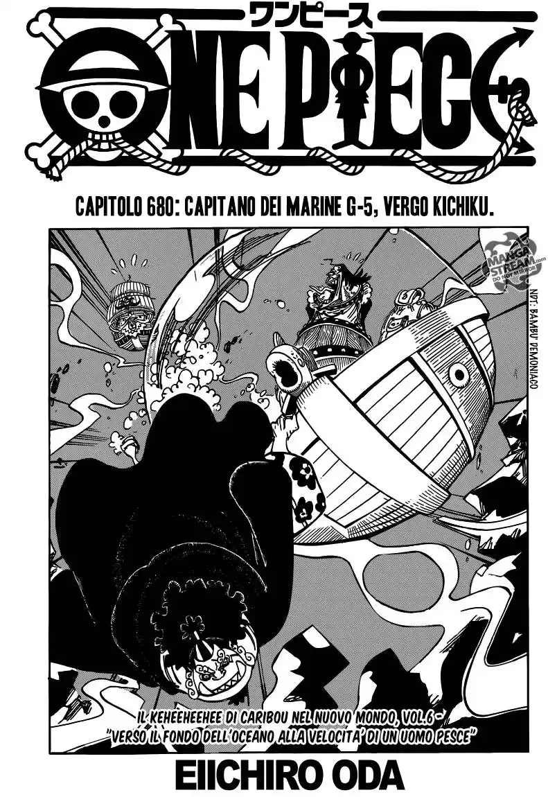 One Piece Capitolo 680 page 2