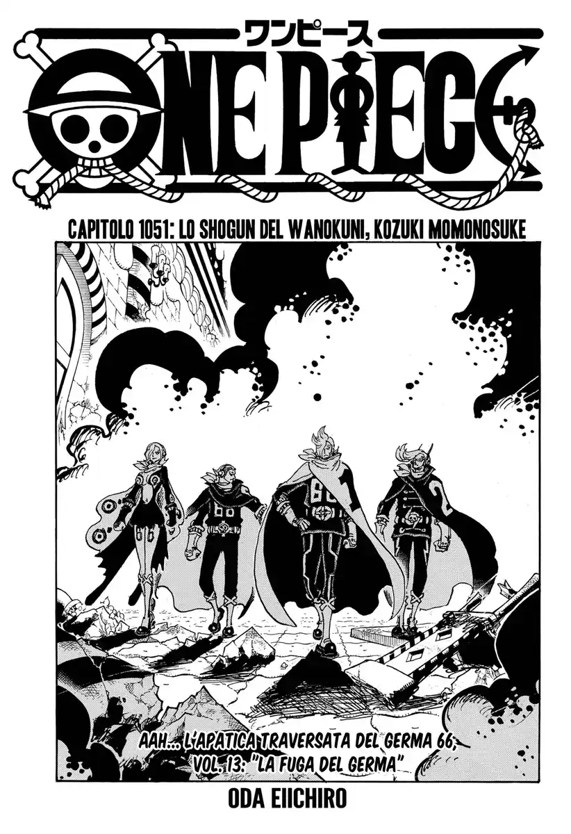 One Piece Capitolo 1051 page 2