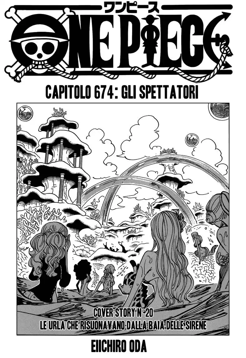 One Piece Capitolo 674 page 1