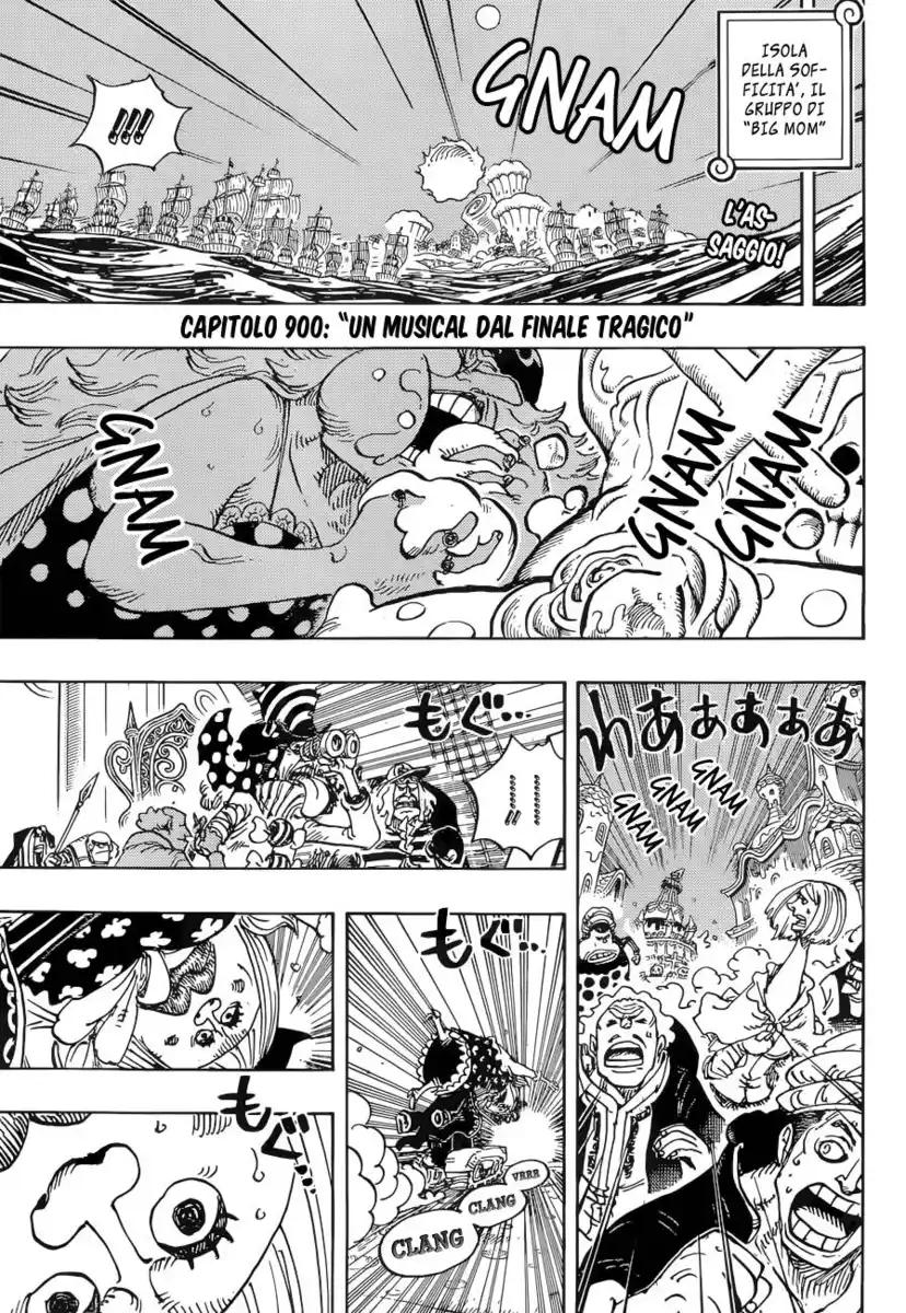 One Piece Capitolo 900 page 3