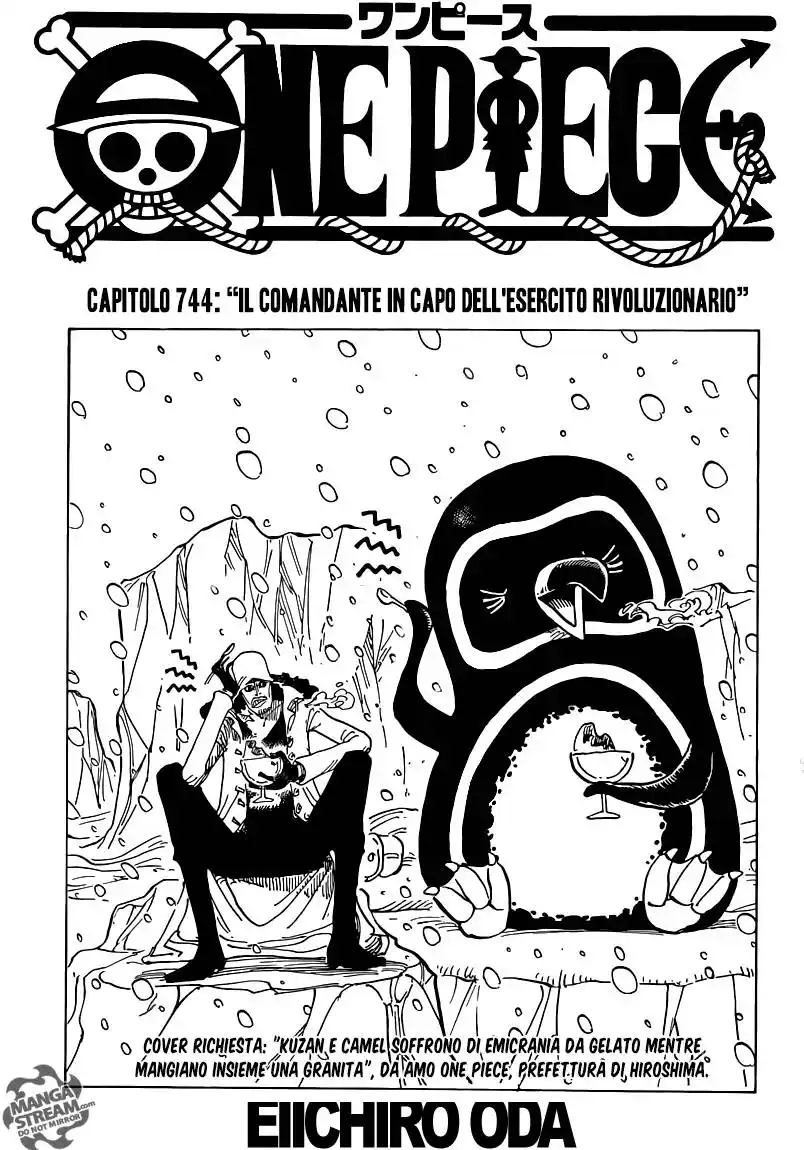 One Piece Capitolo 744 page 2