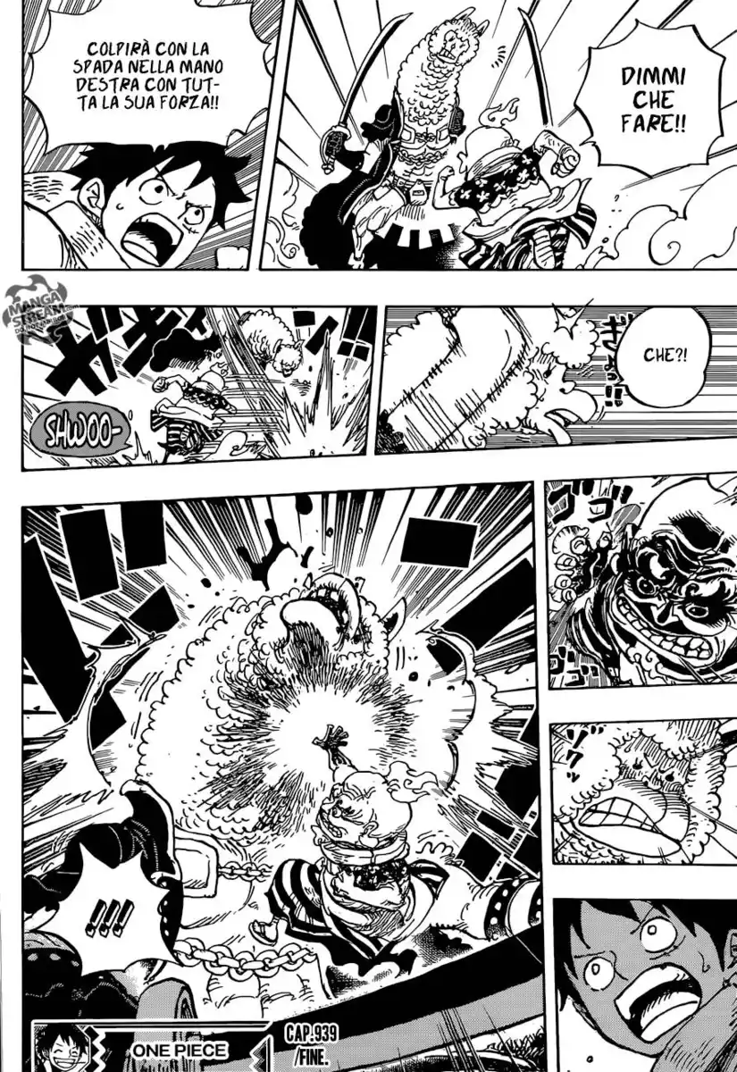 One Piece Capitolo 939 page 16